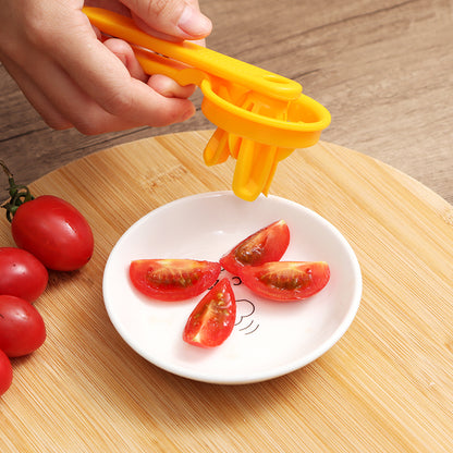 Tomatenschneider - Traubenschneider Werkzeuge - Splitter - manuelles Schneide-Gadget