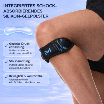 Knie Bandage Silikon gepolstert