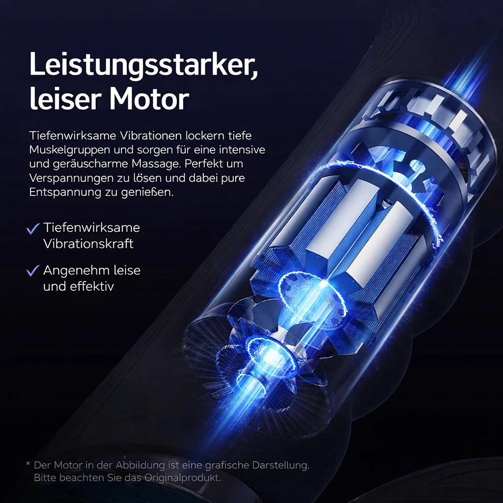 Elektrisches Faszienmassagegerät für spürbare Muskelentspannung