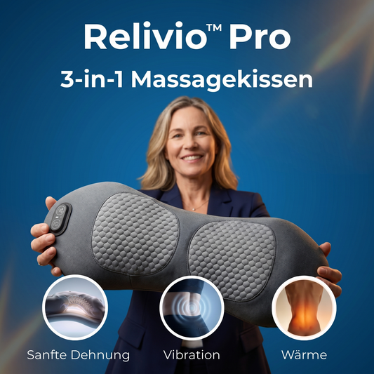 Relivio™ Pro — Lendenwirbel-Dekompressor mit Wärme, Vibration & Traktion