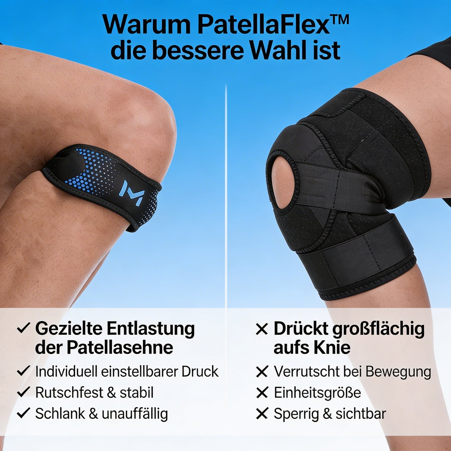 PatellaFlex™ — Mehr Sicherheit bei jeder Bewegung