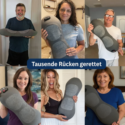 Relivio™ Pro — Lendenwirbel-Kissen mit Wärme, Vibration & Traktion